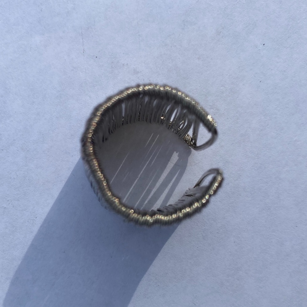 Adjustable Wire Ring | Silver Ring